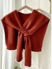 Solid Color Shoulder Wrap Scarf/Cape